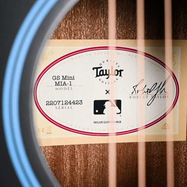 Taylor x MLB GS Mini Acoustic Guitar - Miami Marlins (2207124423)