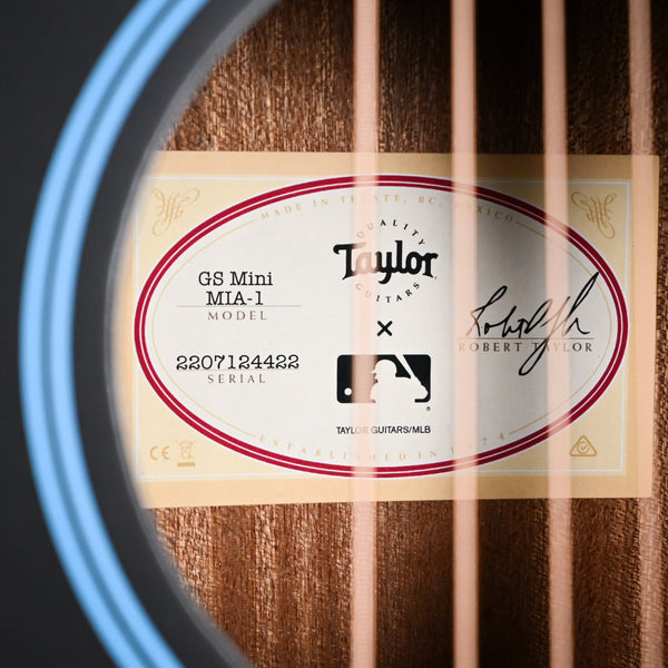 Taylor x MLB™ GS Mini Acoustic Guitar - Miami Marlins™ 2024 (2207124422)