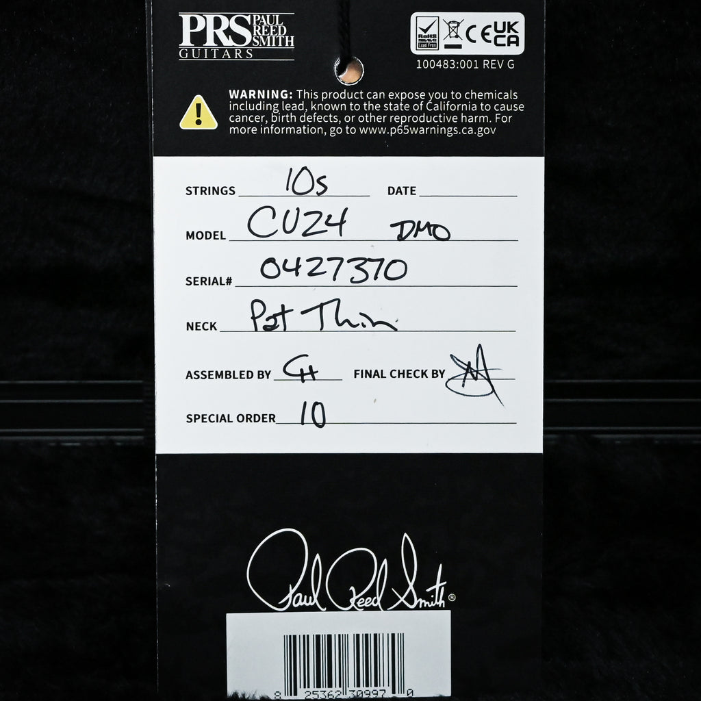 PRS Custom 24 w/ 10-Top & DMO Pickups- Arctic Blue 2026 (0427370)