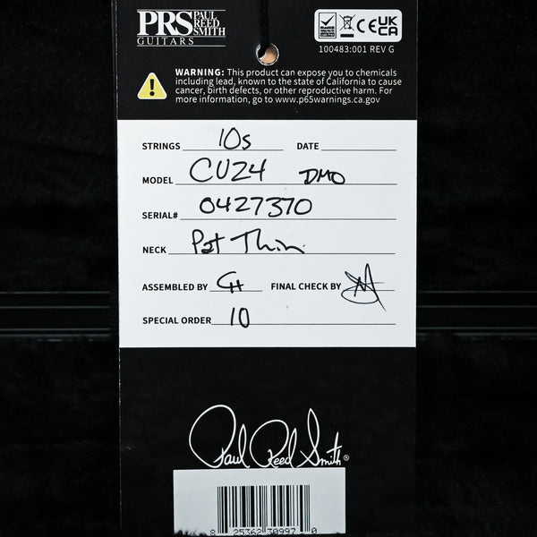 PRS Custom 24 w/ 10-Top & DMO Pickups- Arctic Blue 2026 (0427370)