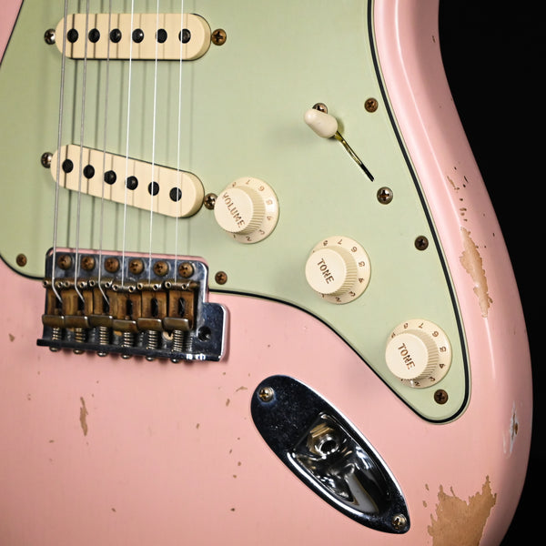 Fender Custom Shop 1962 Stratocaster Heavy Relic- Shell Pink 2024 (R141354)