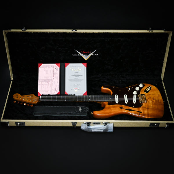 Fender Custom Shop Limited Edition Artisan Koa Stratocaster NOS- Aged Natural 2024 (CZ581393)