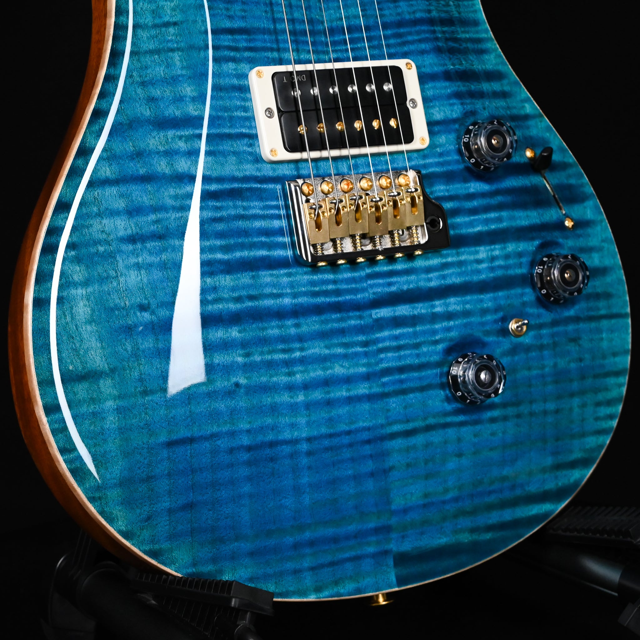 PRS Custom 24 Piezo w/ 10-Top & DMO Pickups Electric Guitar- Carroll Blue 2026 (0406231)