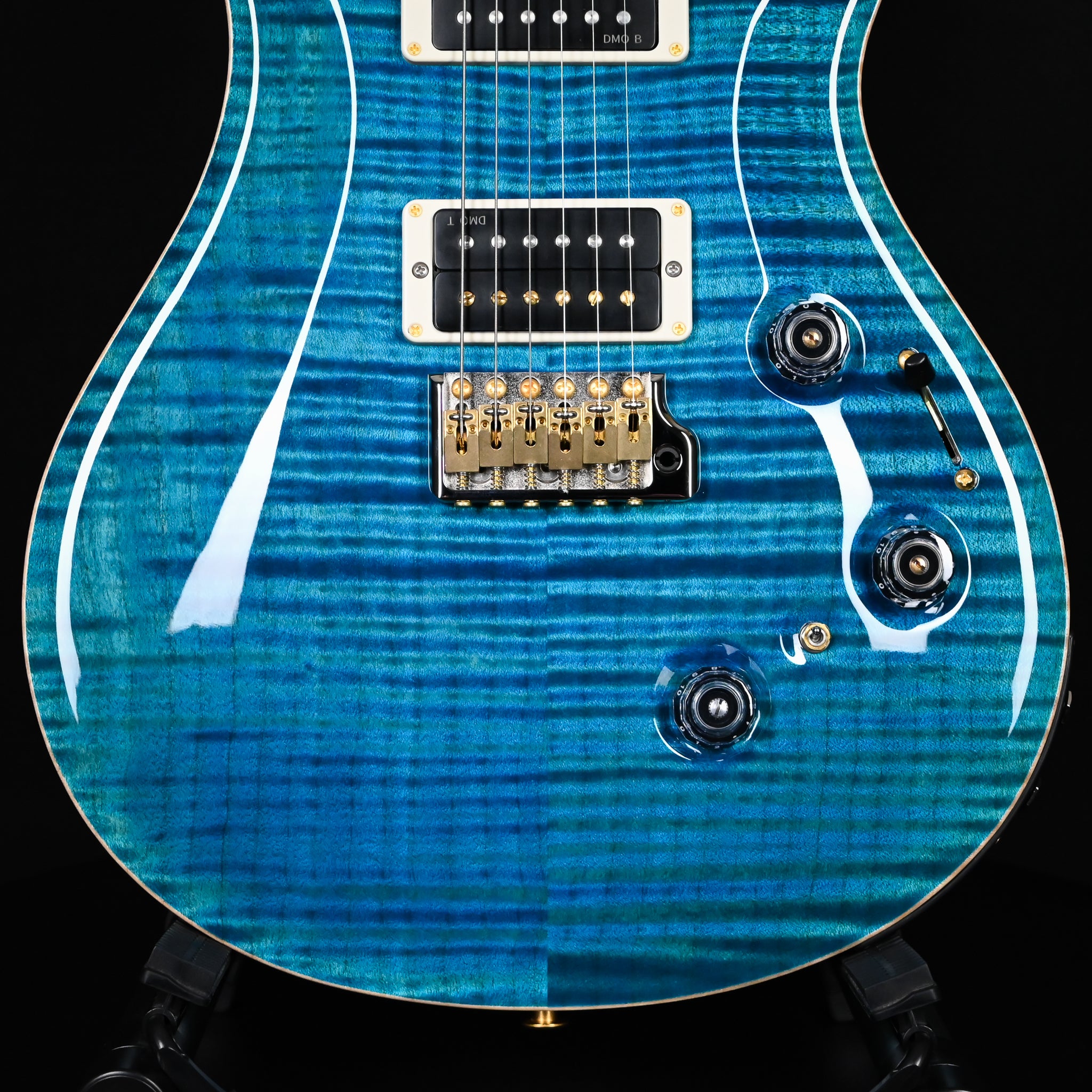 PRS Custom 24 Piezo w/ 10-Top & DMO Pickups Electric Guitar- Carroll Blue 2026 (0406231)