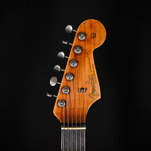 Fender Custom Shop Limited Edition 60/63 Stratocaster Super Heavy Relic- Super Faded Aged Fiesta Red/ 3 Color Sunburst 2025 (CZ585890)