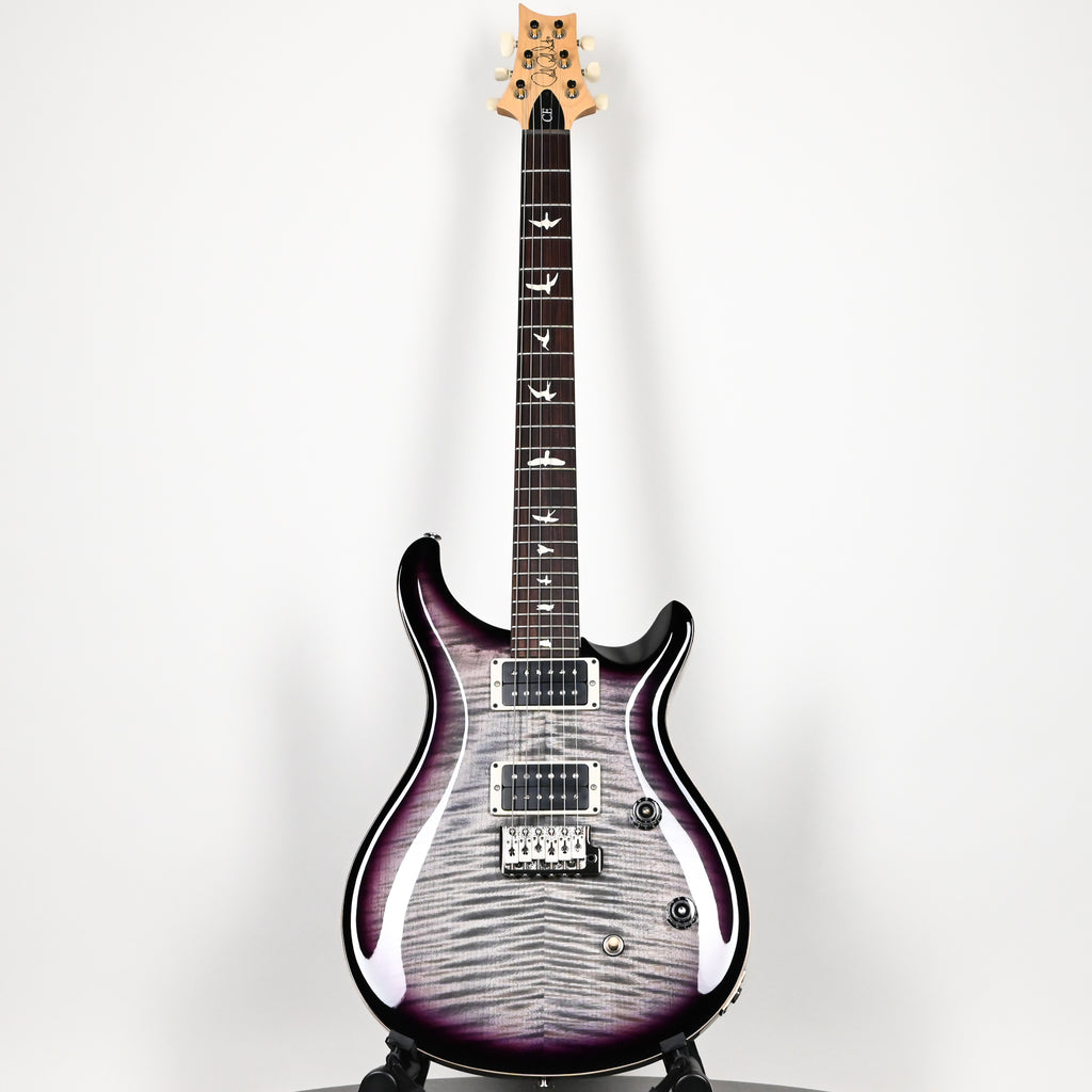 PRS CE 24 Electric Guitar- Faded Gray Black Purple Smokeburst 2026 (0429050)