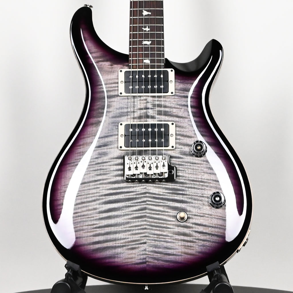 PRS CE 24 Electric Guitar- Faded Gray Black Purple Smokeburst 2026 (0429050)