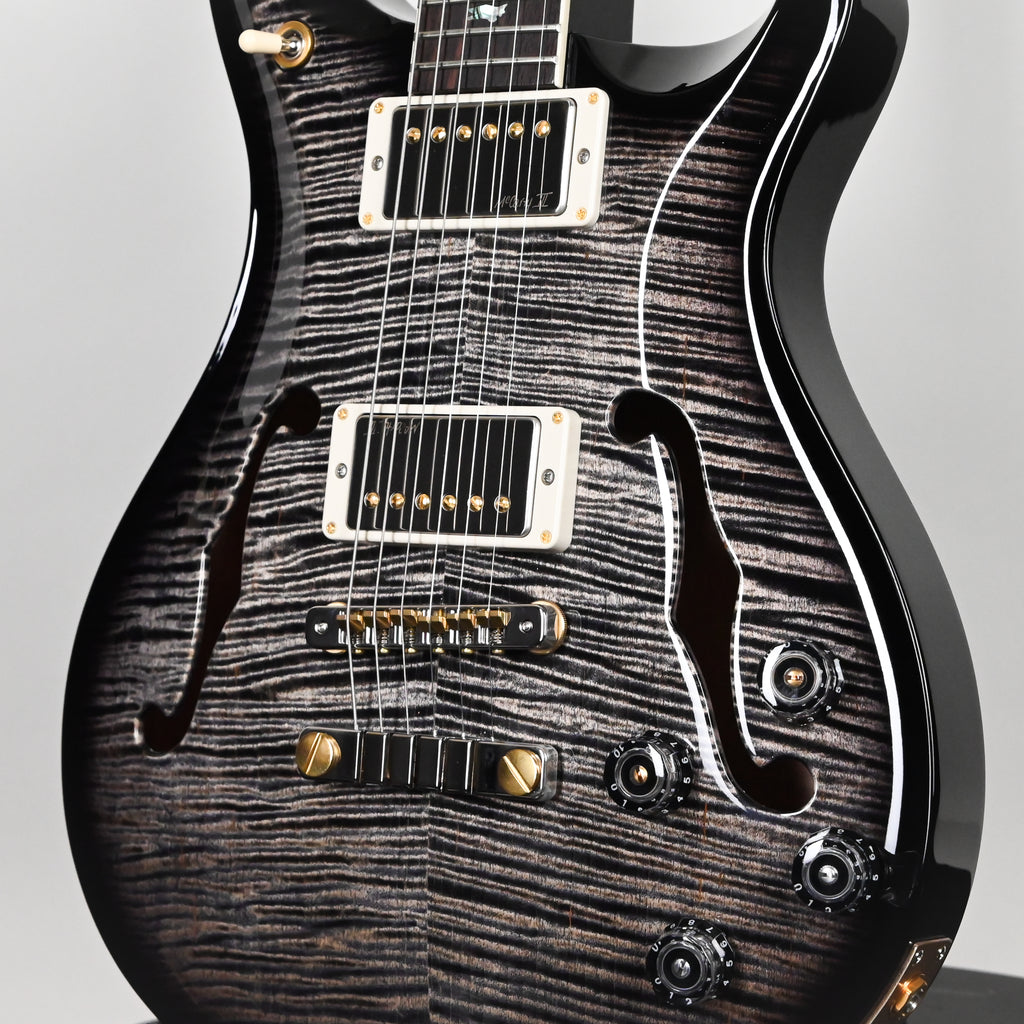 PRS McCarty 594 Hollowbody II w/ 10-Top- Charcoal Wraparound Smokeburst 2025 (0416760)