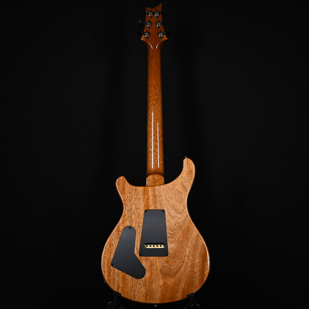PRS Custom 24 Semi-Hollow w/ Artist Grade Flame Maple Top & Awabi Birds- Faded Indigo 2026 (0427420)