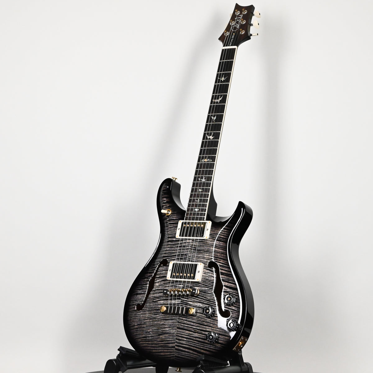 PRS McCarty 594 Hollowbody II w/ 10-Top- Charcoal Wraparound Smokeburst 2025 (0416760)