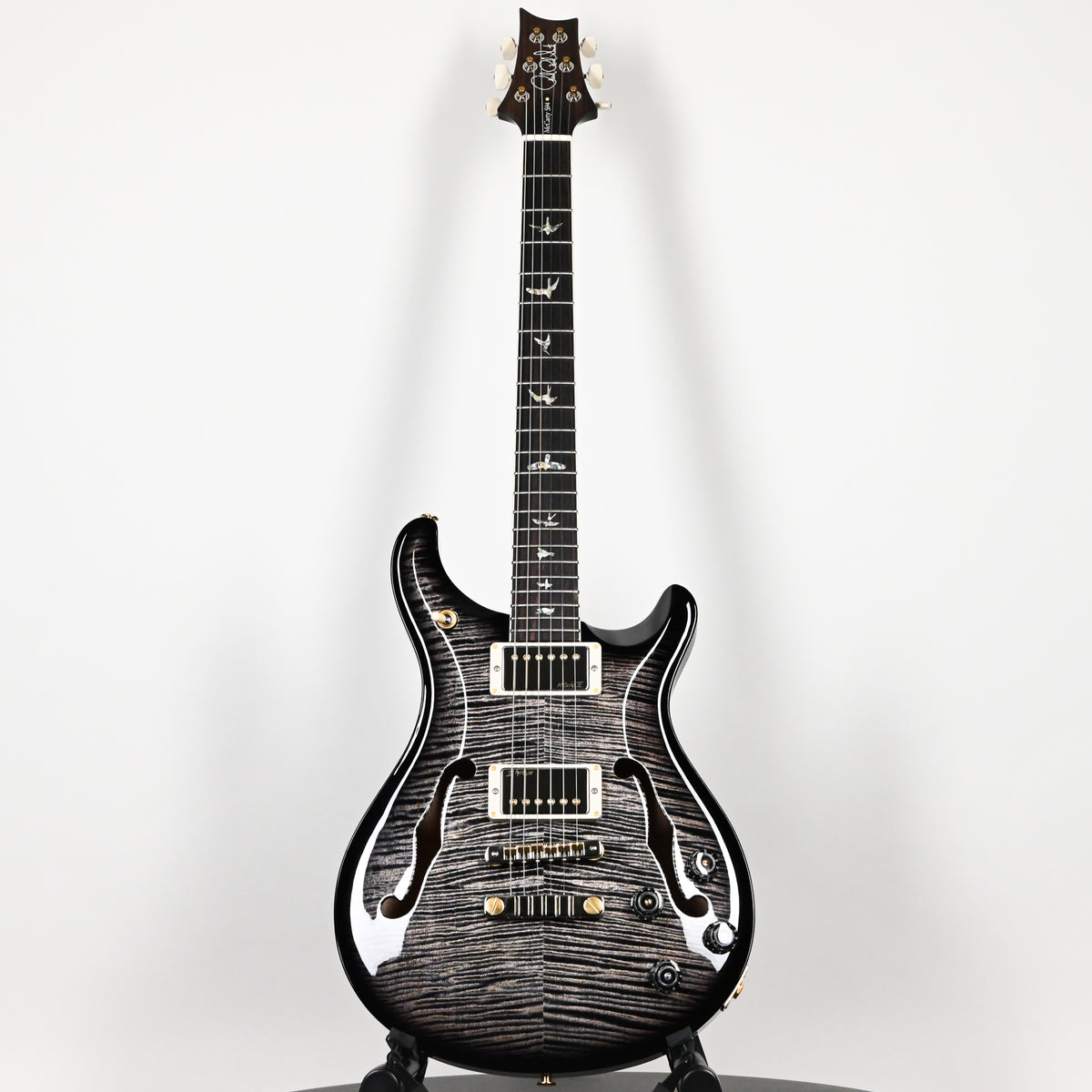 PRS McCarty 594 Hollowbody II w/ 10-Top- Charcoal Wraparound Smokeburst 2025 (0416760)