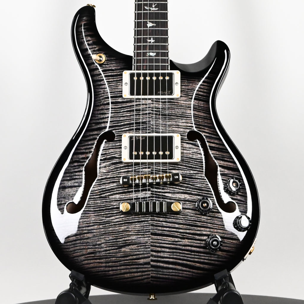 PRS McCarty 594 Hollowbody II w/ 10-Top- Charcoal Wraparound Smokeburst 2025 (0416760)
