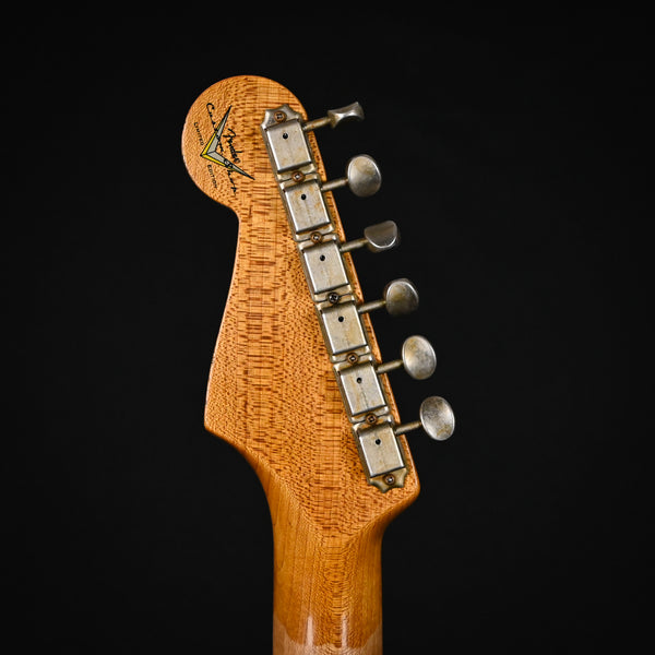 Fender Custom Shop Limited Edition '63 Stratocaster Relic- Aged Candy Apple Red 2024 (CZ583180)