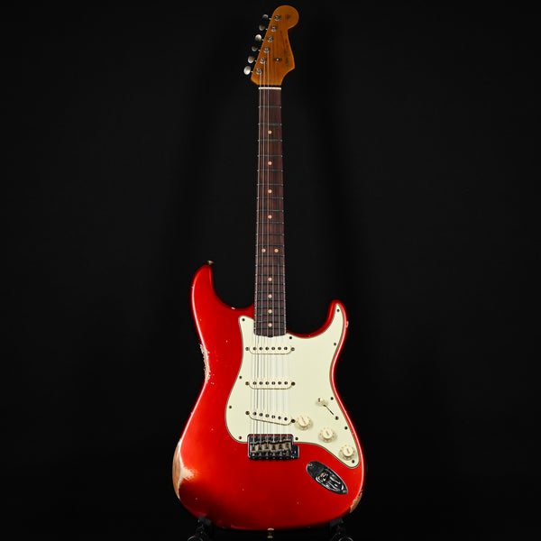 Fender Custom Shop Limited Edition '63 Stratocaster Relic- Aged Candy Apple Red 2024 (CZ583180)