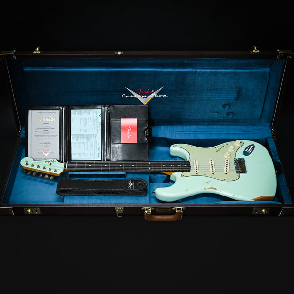 Fender Custom Shop Limited Edition 1960 Stratocaster Relic- Aged Surf Green 2025 (CZ585887)