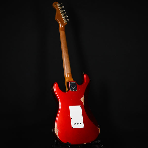 Fender Custom Shop Limited Edition '63 Stratocaster Relic- Aged Candy Apple Red 2024 (CZ583180)