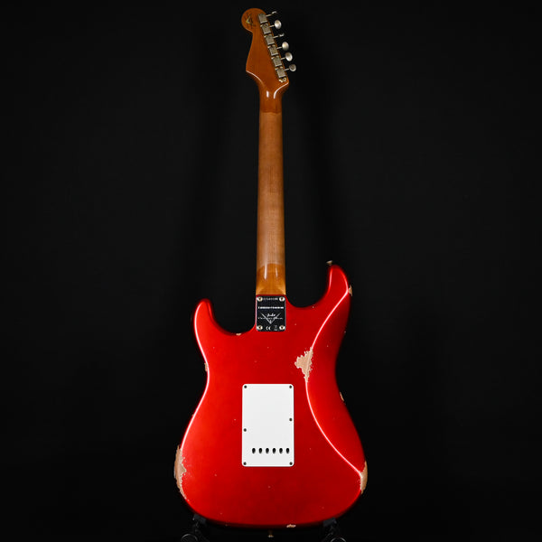 Fender Custom Shop Limited Edition '63 Stratocaster Relic- Aged Candy Apple Red 2024 (CZ583180)