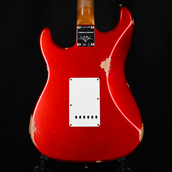 Fender Custom Shop Limited Edition '63 Stratocaster Relic- Aged Candy Apple Red 2024 (CZ583180)