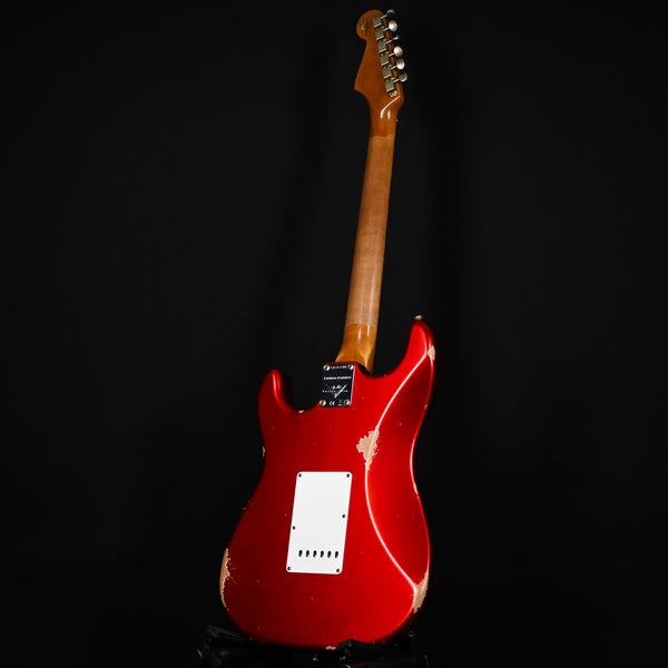 Fender Custom Shop Limited Edition '63 Stratocaster Relic- Aged Candy Apple Red 2024 (CZ583180)