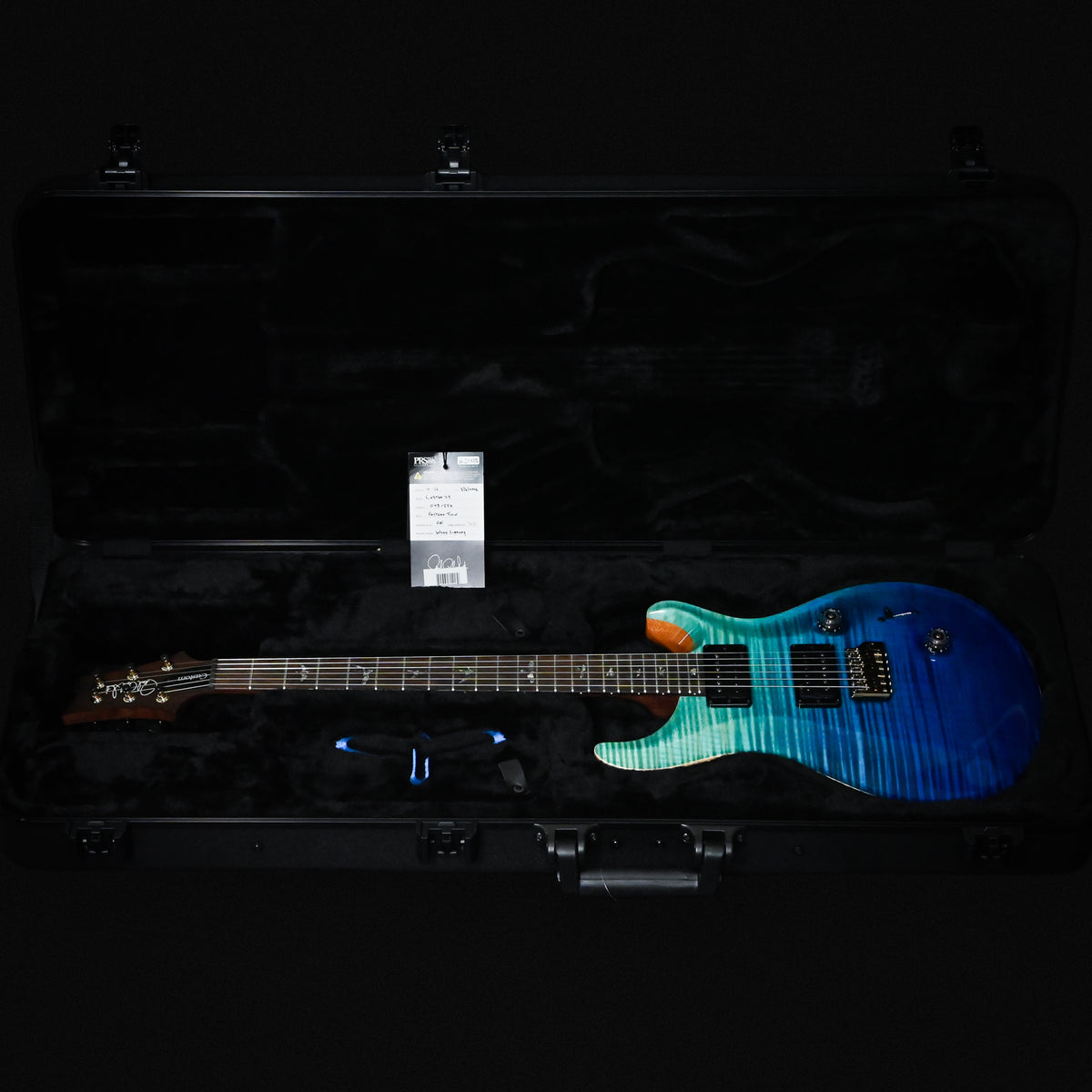 PRS Custom 24 Wood Library w/ Brazilian Rosewood, & DMO Pickups- Blue Fade 2026 (0431550)