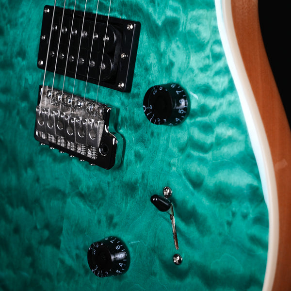 PRS SE Custom 24 Quilted Turquoise (CTIG016494)