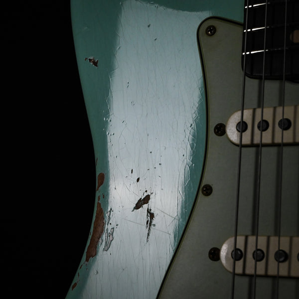 Fender Custom Shop Limited Edition 1960 Stratocaster Relic- Aged Surf Green 2025 (CZ585887)