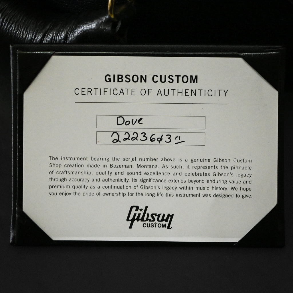 Gibson Custom Dove Anniversary Limited Edition- Cremona Burst 2026 (22236031)