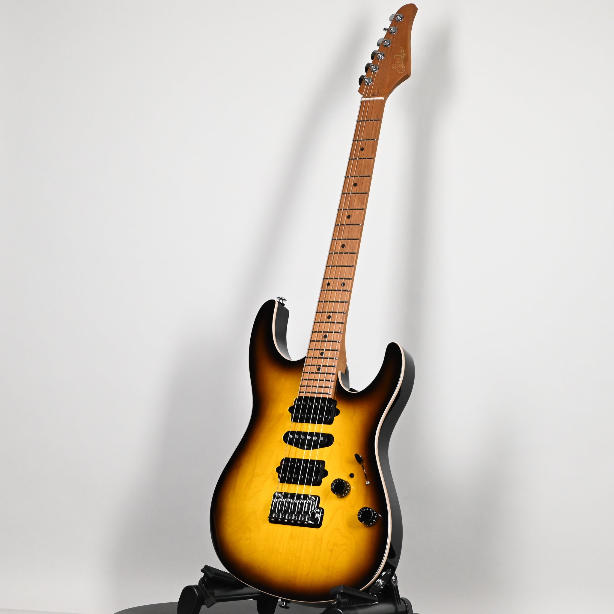 Suhr Custom Modern Electric Guitar- 2 Tone Tobacco Burst 2026 (93052)
