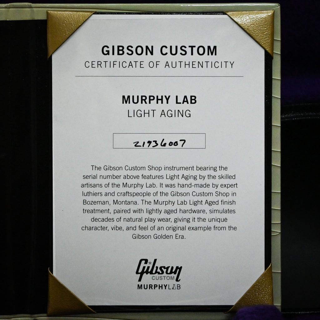 Gibson Custom Pre-War SJ-200 Rosewood, Murphy Lab Light Aged- Faded Vintage Sunburst 2026 (21936007)