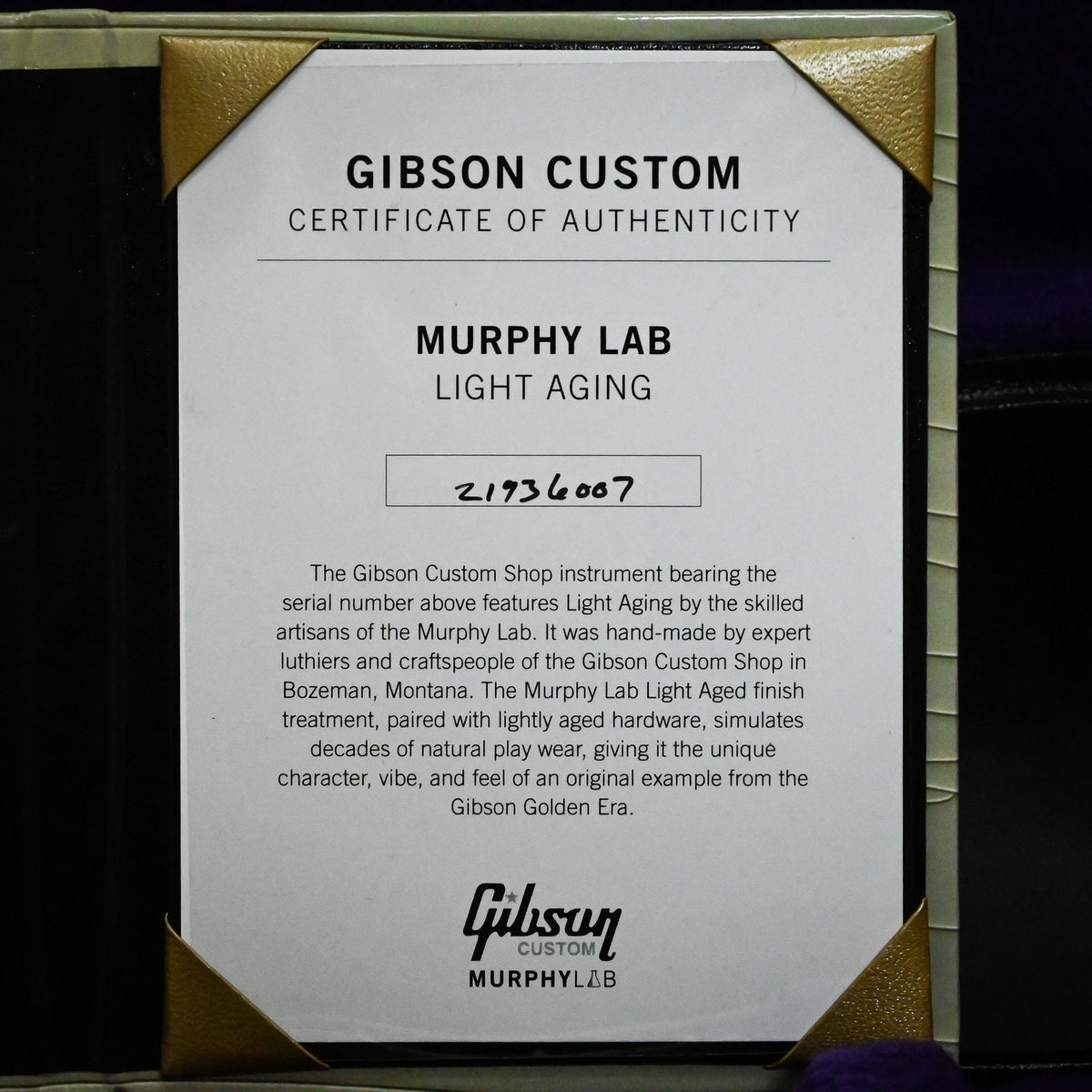 Gibson Custom Pre-War SJ-200 Rosewood, Murphy Lab Light Aged- Faded Vintage Sunburst 2026 (21936007)