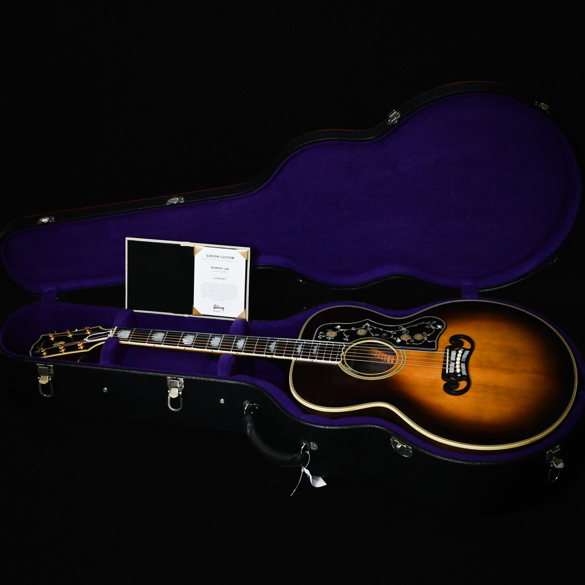 Gibson Custom Pre-War SJ-200 Rosewood, Murphy Lab Light Aged- Faded Vintage Sunburst 2026 (21936007)