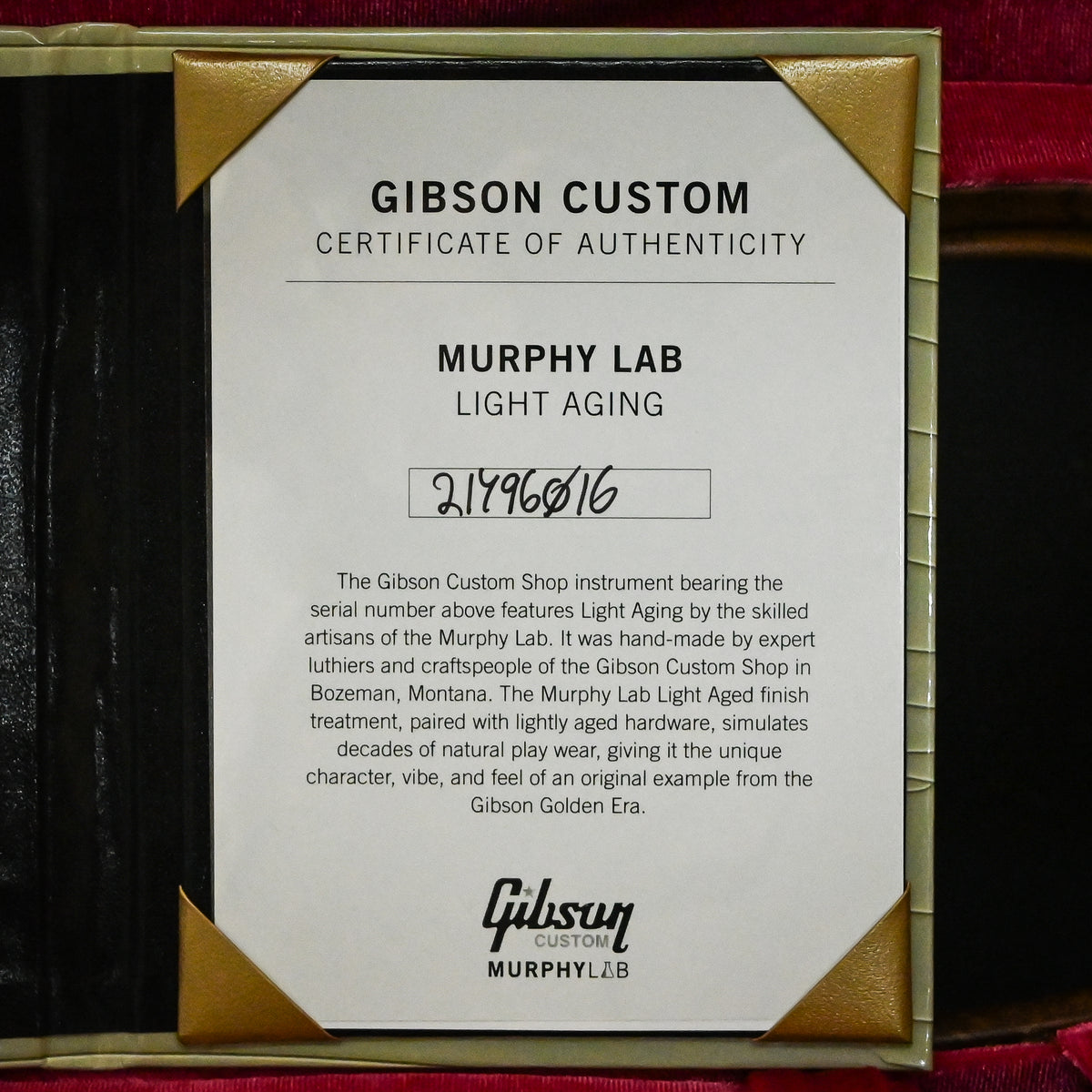 Gibson Custom 1957 SJ-200 Murphy Lab Light Aged- Vintage Sunburst (21796016)