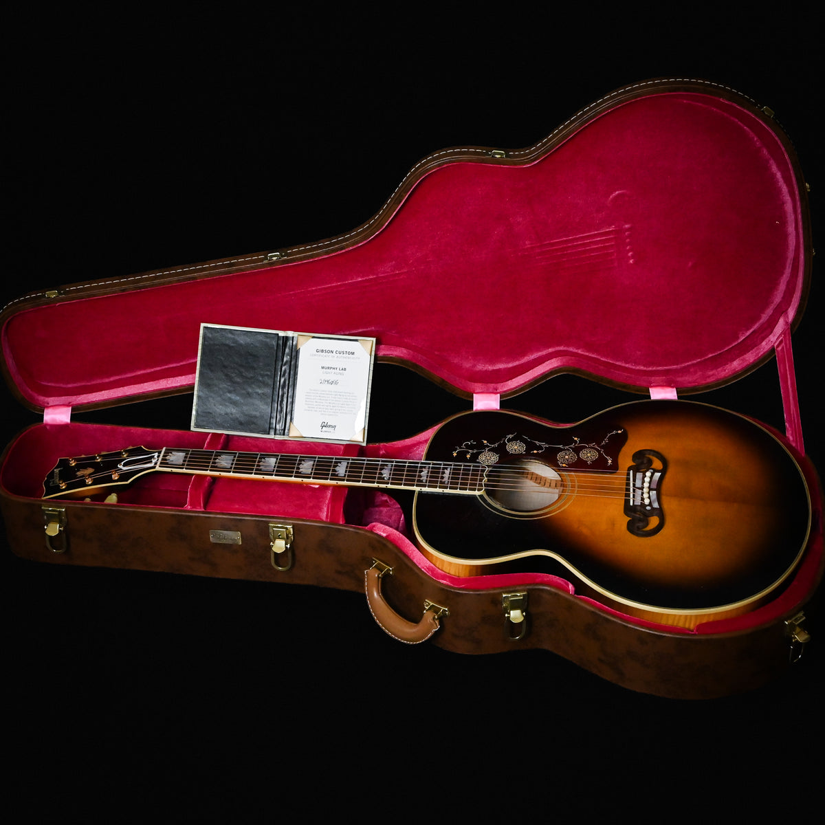 Gibson Custom 1957 SJ-200 Murphy Lab Light Aged- Vintage Sunburst (21796016)