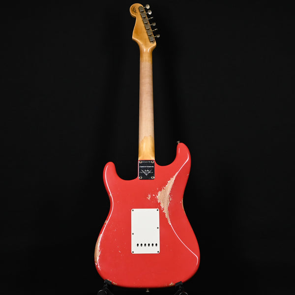 Fender Custom Shop Limited Edition '63 Stratocaster Heavy Relic- Aged Fiesta Red 2024 (CZ583298)