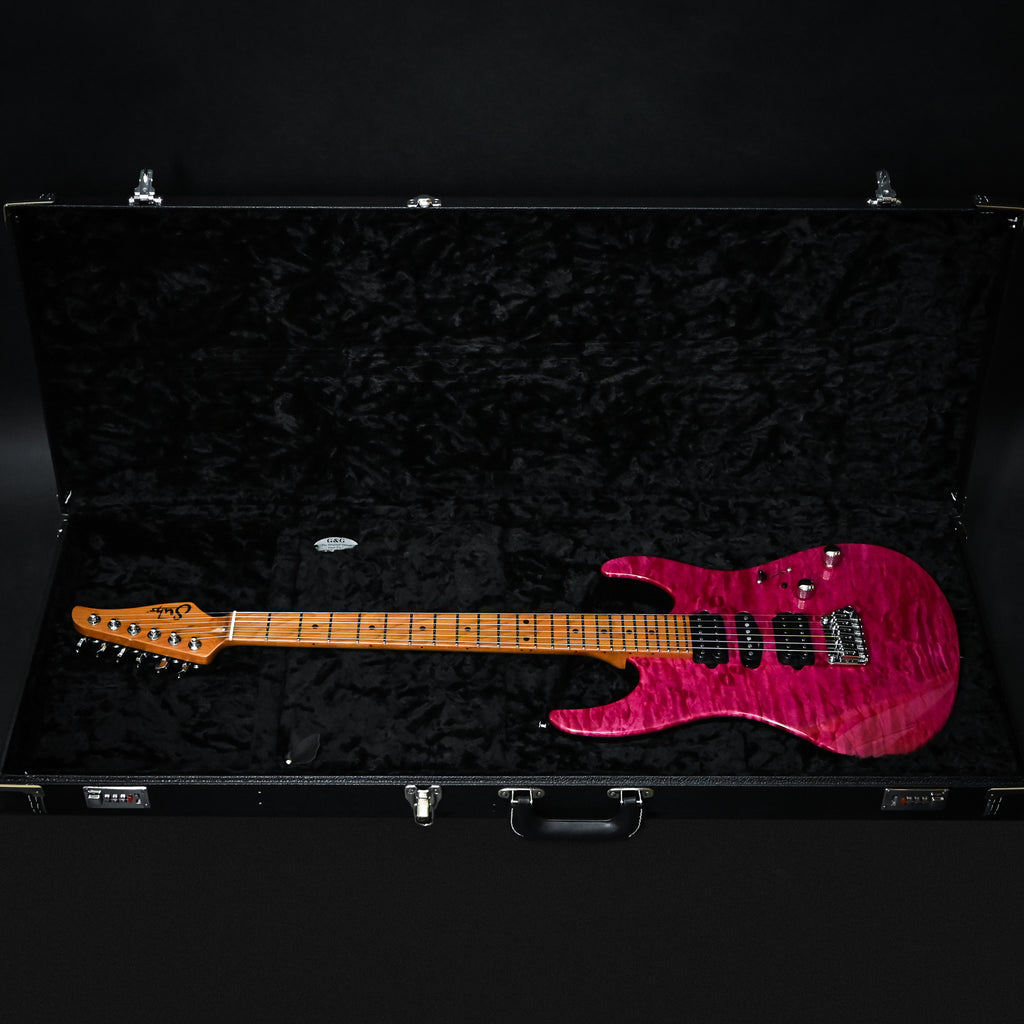 Suhr Modern Custom Electric Guitar- Magenta Pink Stain 2026 (93059)