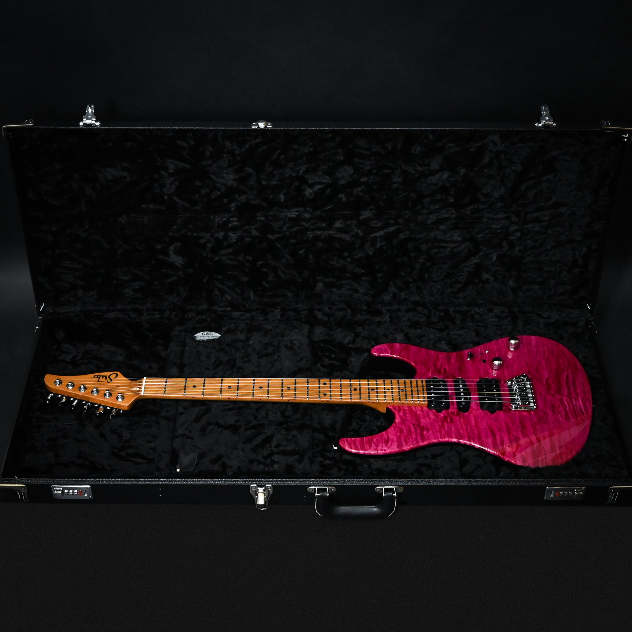 Suhr Modern Custom Electric Guitar- Magenta Pink Stain 2026 (93059)