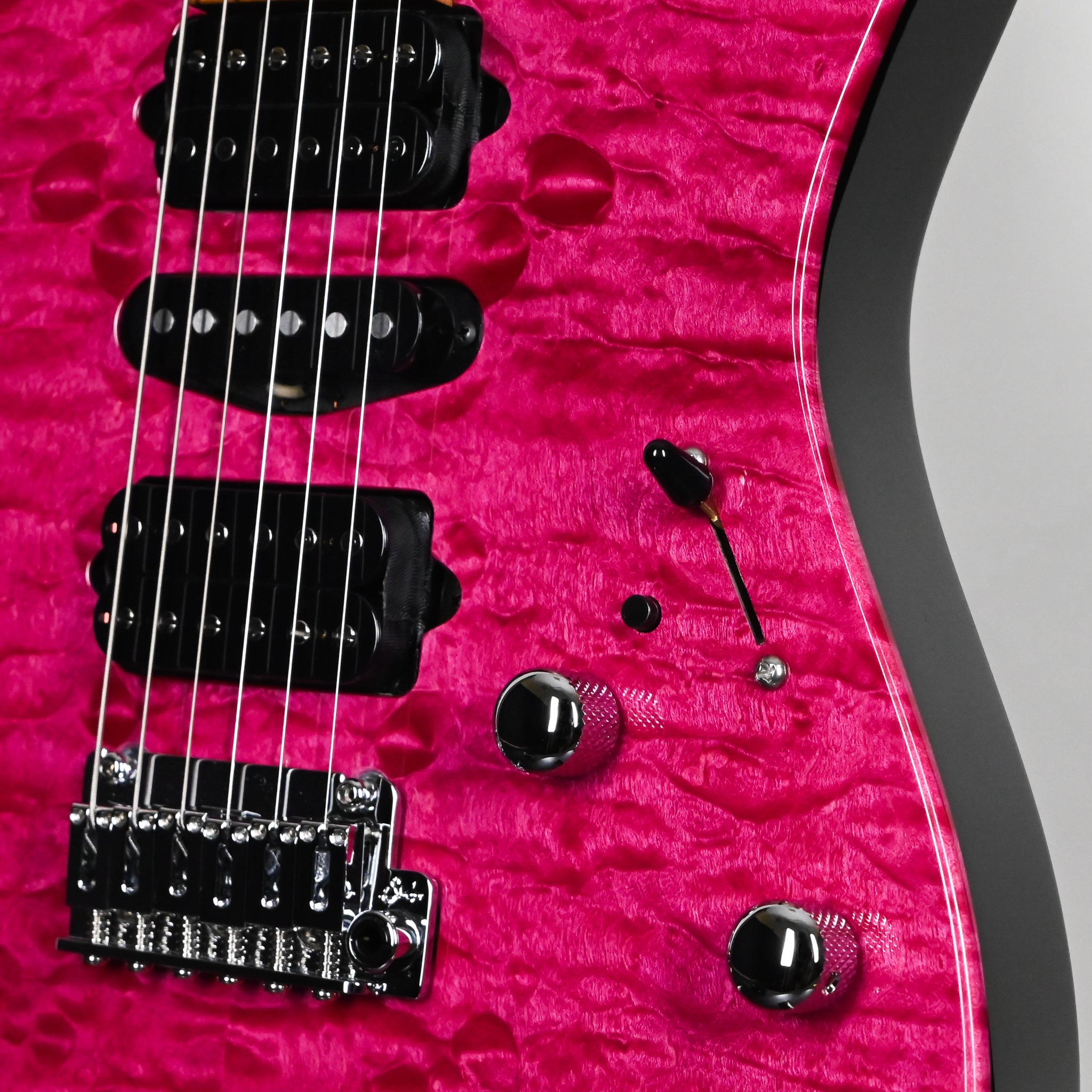 Suhr Modern Custom Electric Guitar- Magenta Pink Stain 2026 (93059)
