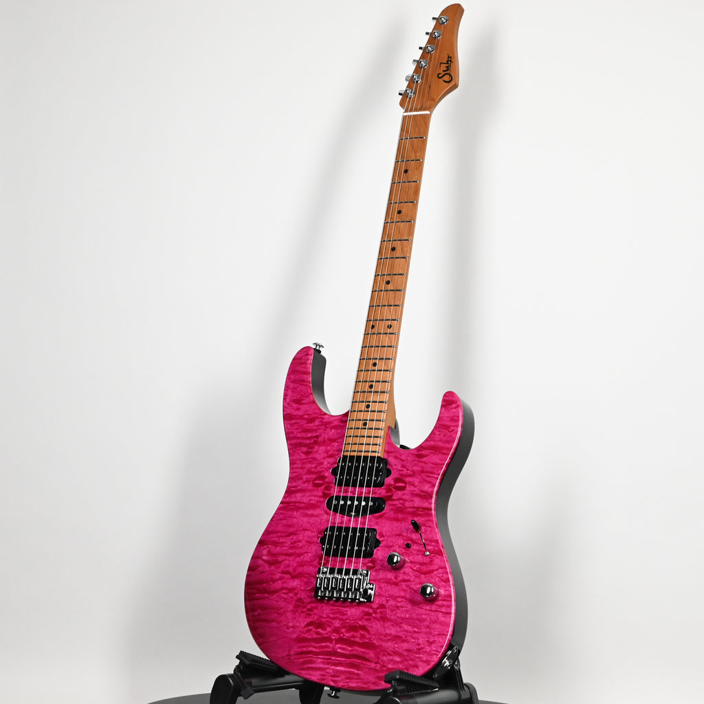 Suhr Modern Custom Electric Guitar- Magenta Pink Stain 2026 (93059)