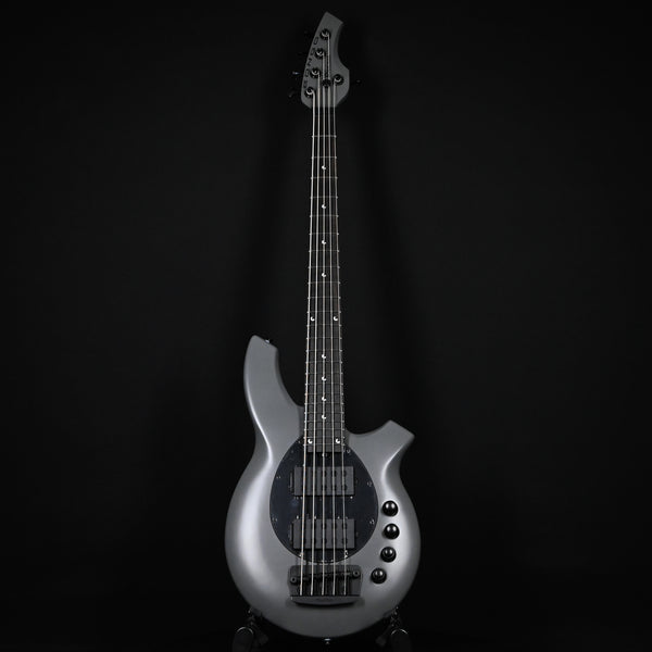 Ernie Ball Music Man Bongo 5HH Electric Bass Guitar - Titan Gray (K04430)