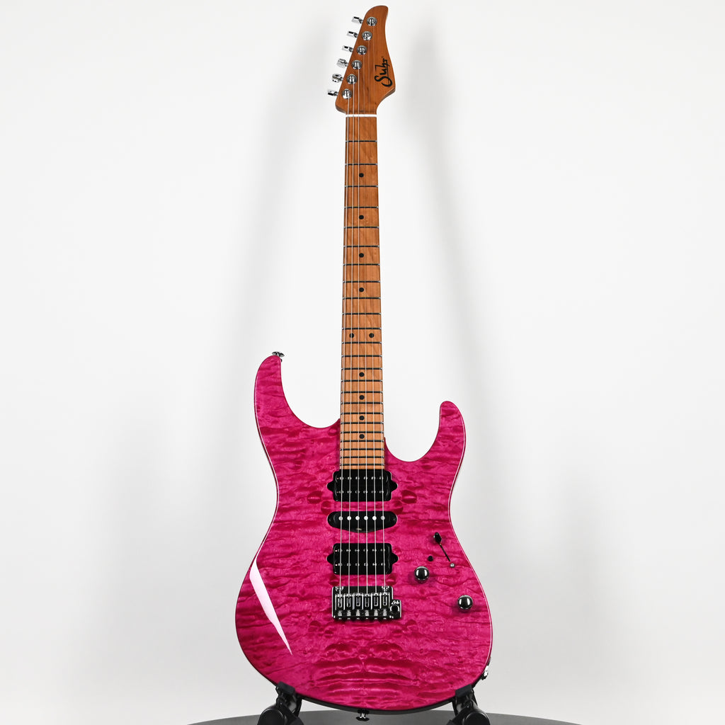 Suhr Modern Custom Electric Guitar- Magenta Pink Stain 2026 (93059)