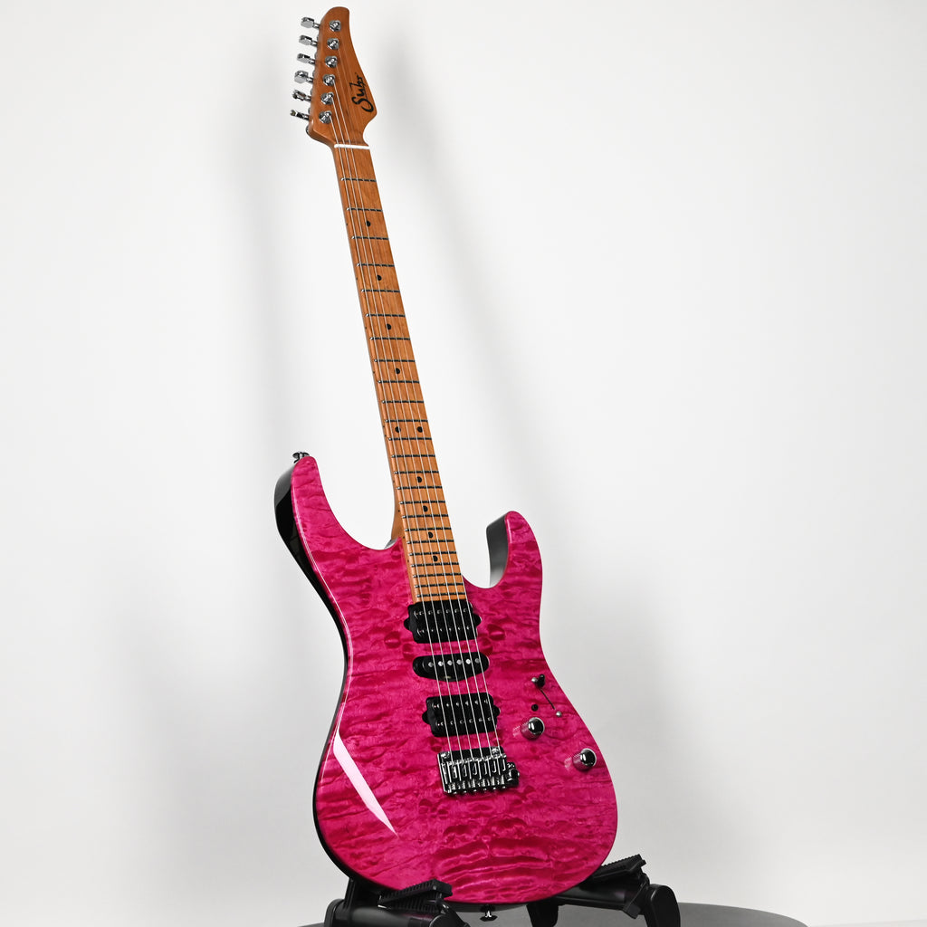 Suhr Modern Custom Electric Guitar- Magenta Pink Stain 2026 (93059)