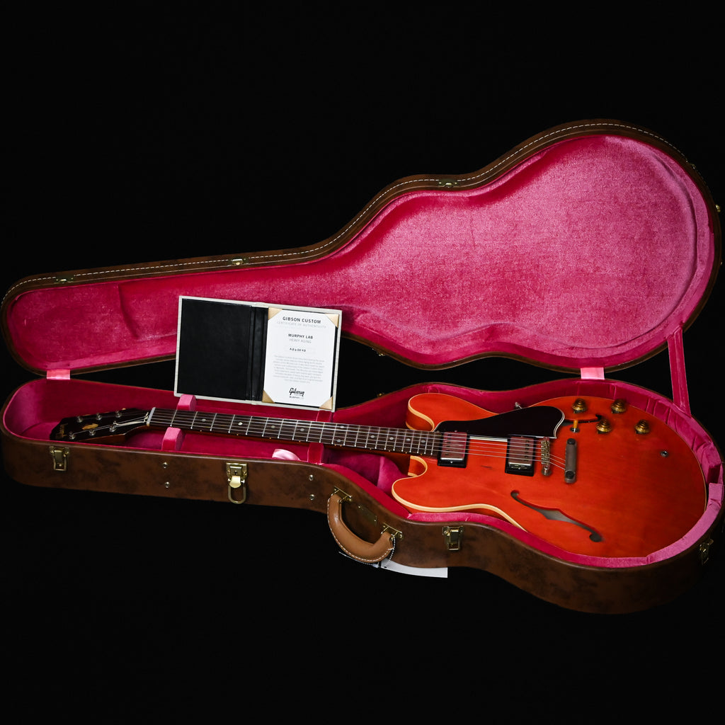 Gibson Custom Limited Edition 1958 ES-335 Reissue, Murphy Lab Heavy Aged- Unbound Watermelon Cherry 2026 (A860040)