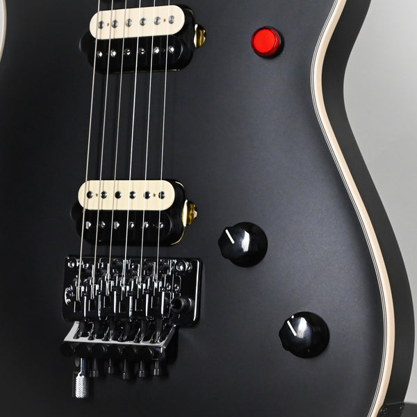 EVH Wolfgang USA Edward Van Halen Signature Electric Guitar - Stealth Black 2023 (WG15930A) Used – Mint