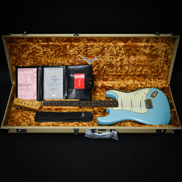 Fender Custom Shop Limited Edition '64 Stratocaster Journeyman/ Closet Classic- Aged Daphne Blue 2024 (CZ583282)