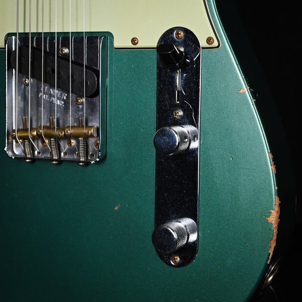 Fender Custom Shop Limited Edition '61 Telecaster Relic- Aged Sherwood Metallic 2024 (CZ583226)