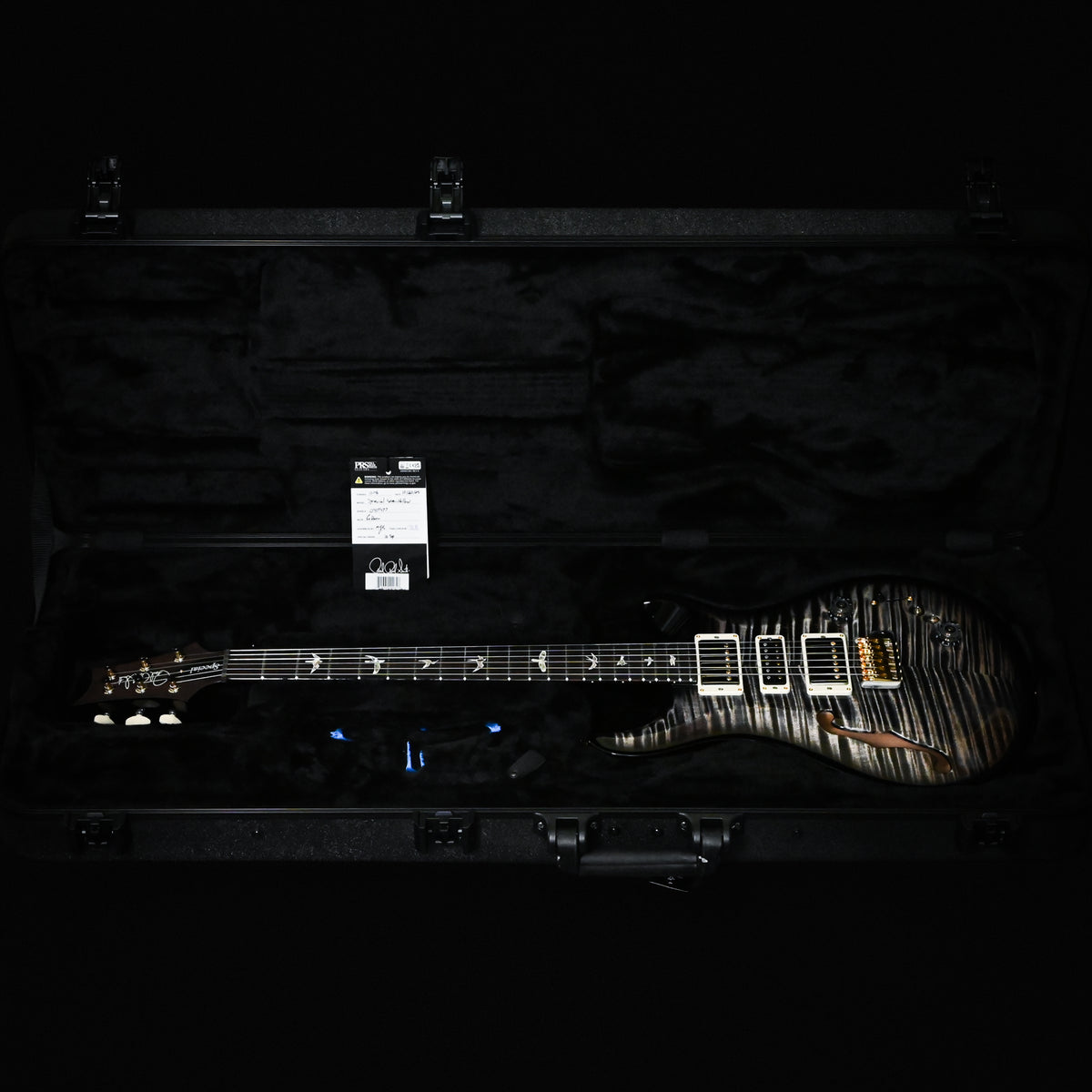 PRS Special Semi-Hollow w/ 10-Top Electric Guitar- Charcoal Wraparound Smokeburst 2025 (0417477)
