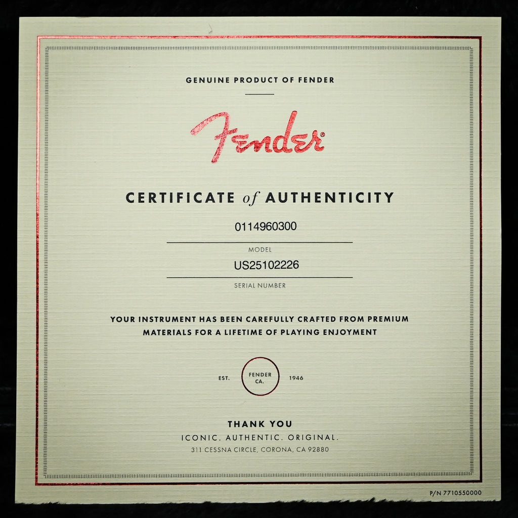 Fender American Professional Classic Telecaster- 3 Color Sunburst 2025 (US25102226) Used – Mint Condition with Case
