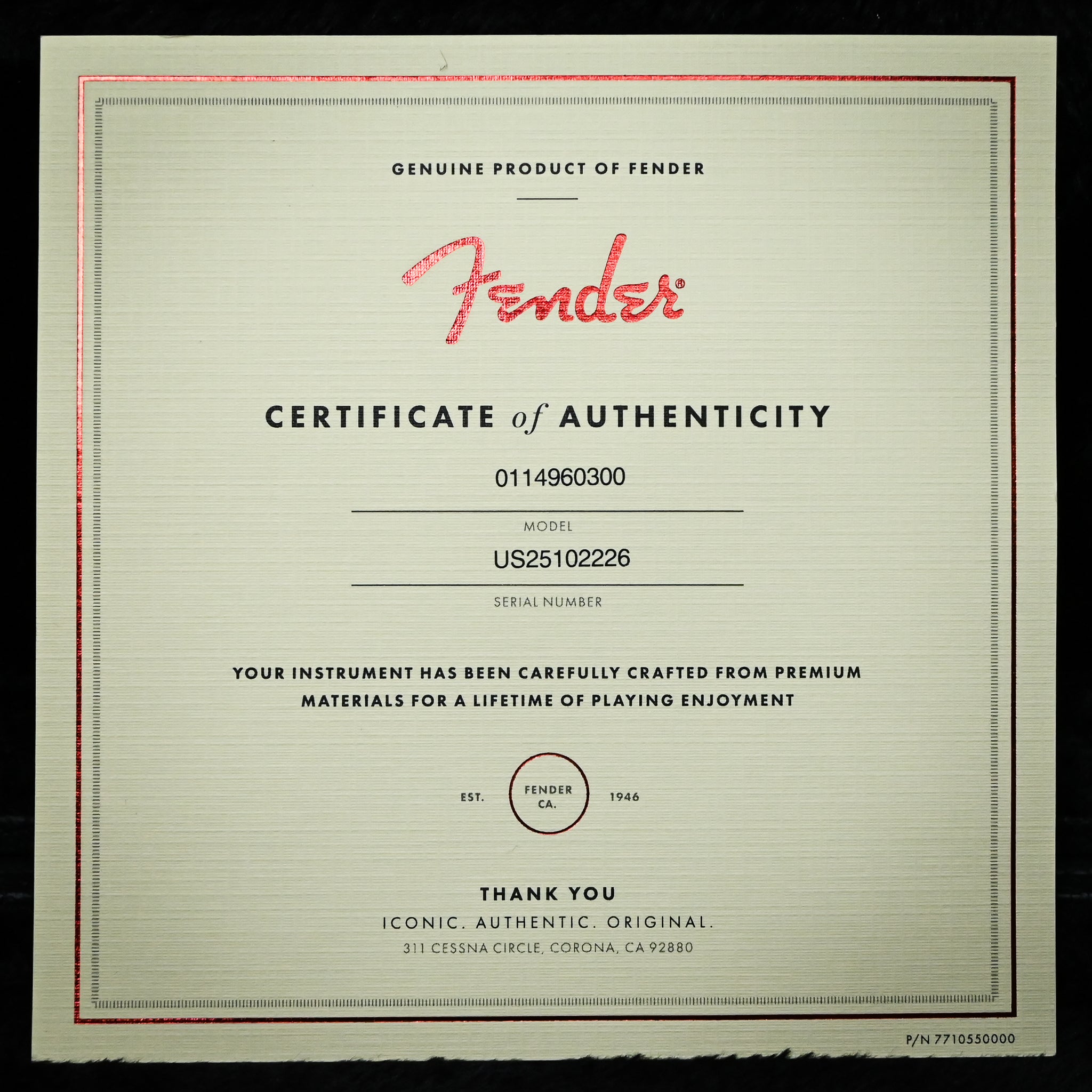 Fender American Professional Classic Telecaster- 3 Color Sunburst 2025 (US25102226) Used – Mint Condition with Case