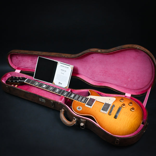 Gibson Custom 1959 Les Paul Standard Reissue Murphy Lab Heavy Aged Golden Poppy Burst 2024 (941476)