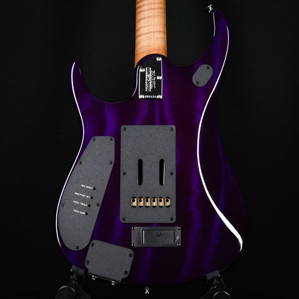 Ernie Ball Music Man JP15 Electric Guitar- Purple Nebula Quilt (H06616)